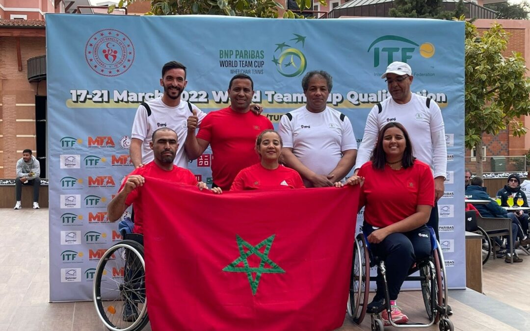 Actu #10 Stage Tennis Fauteuil avec la Fédération Marocaine Paratennis