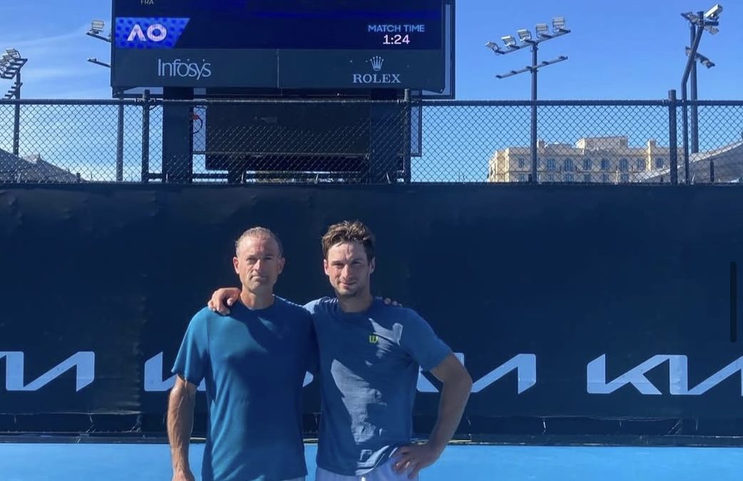 Actu #14 MIKAEL JANVIER À L&rsquo;OPEN D&rsquo;AUSTRALIE